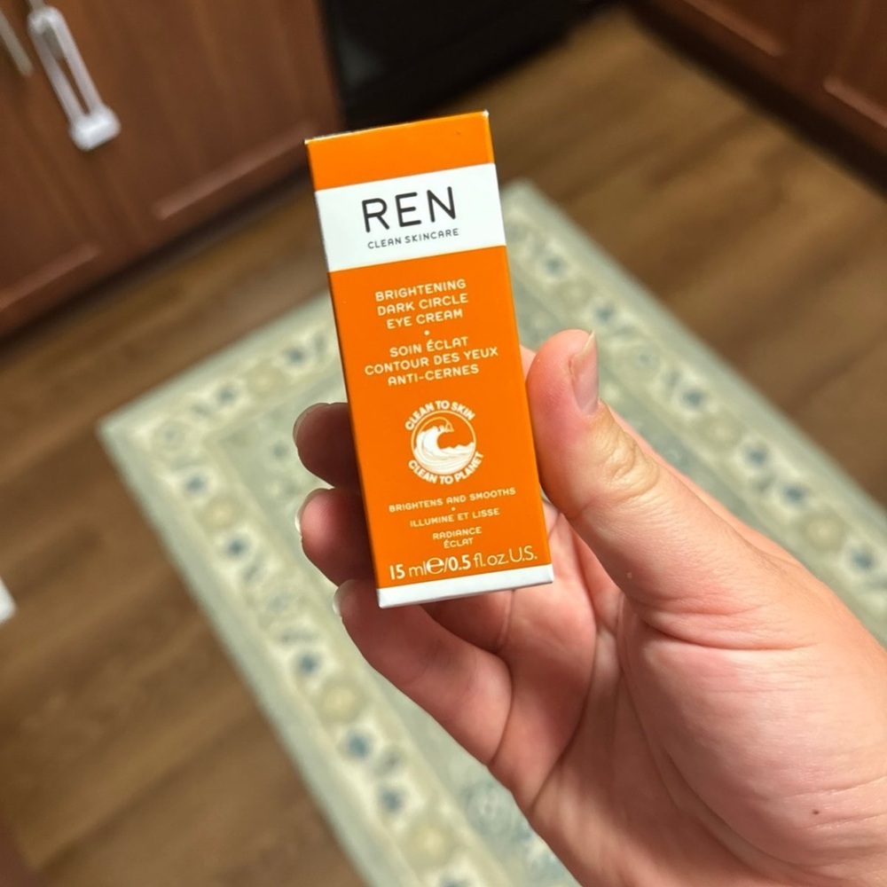 REN brightening dark circle eye cream